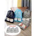 Pack of 6 Travel Shoe Storage Bags